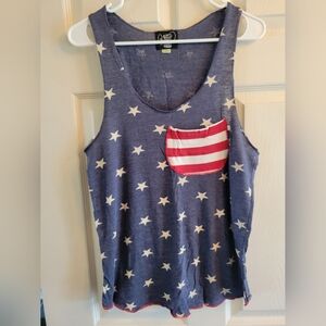 XL patriotic tank top